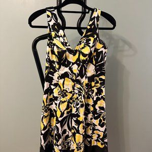 Nine West Ladies Floral Print Sleeveless Dress
